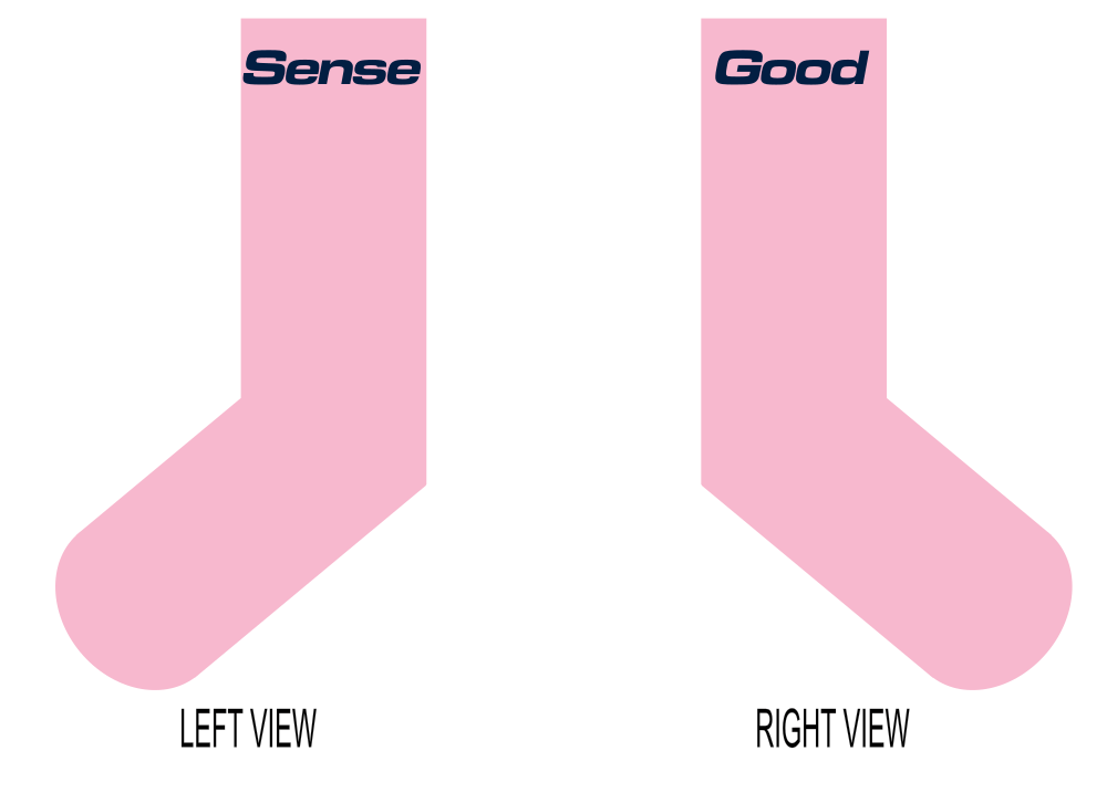 Pink Cycling Socks